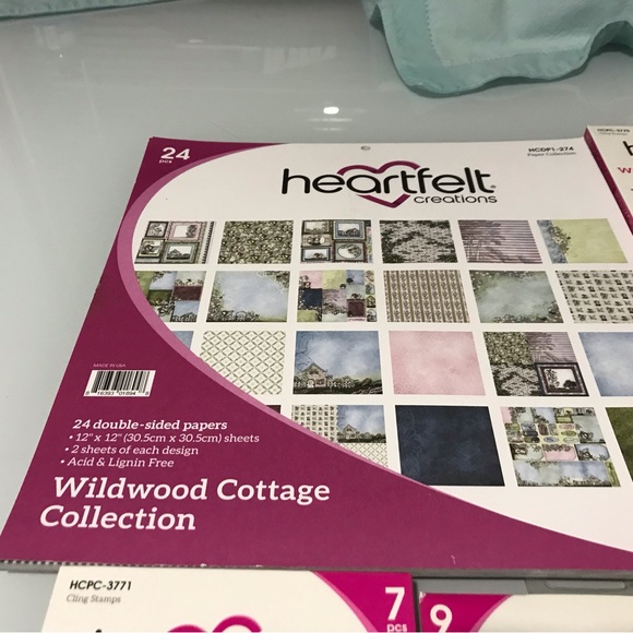 New unopened Heartfelt Creation Wildwood Cottage Collection - Picture 5 of 5